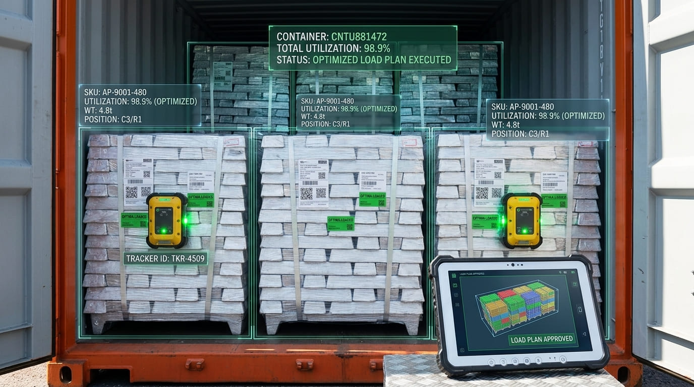 Logistics API for Optimized Container Loading