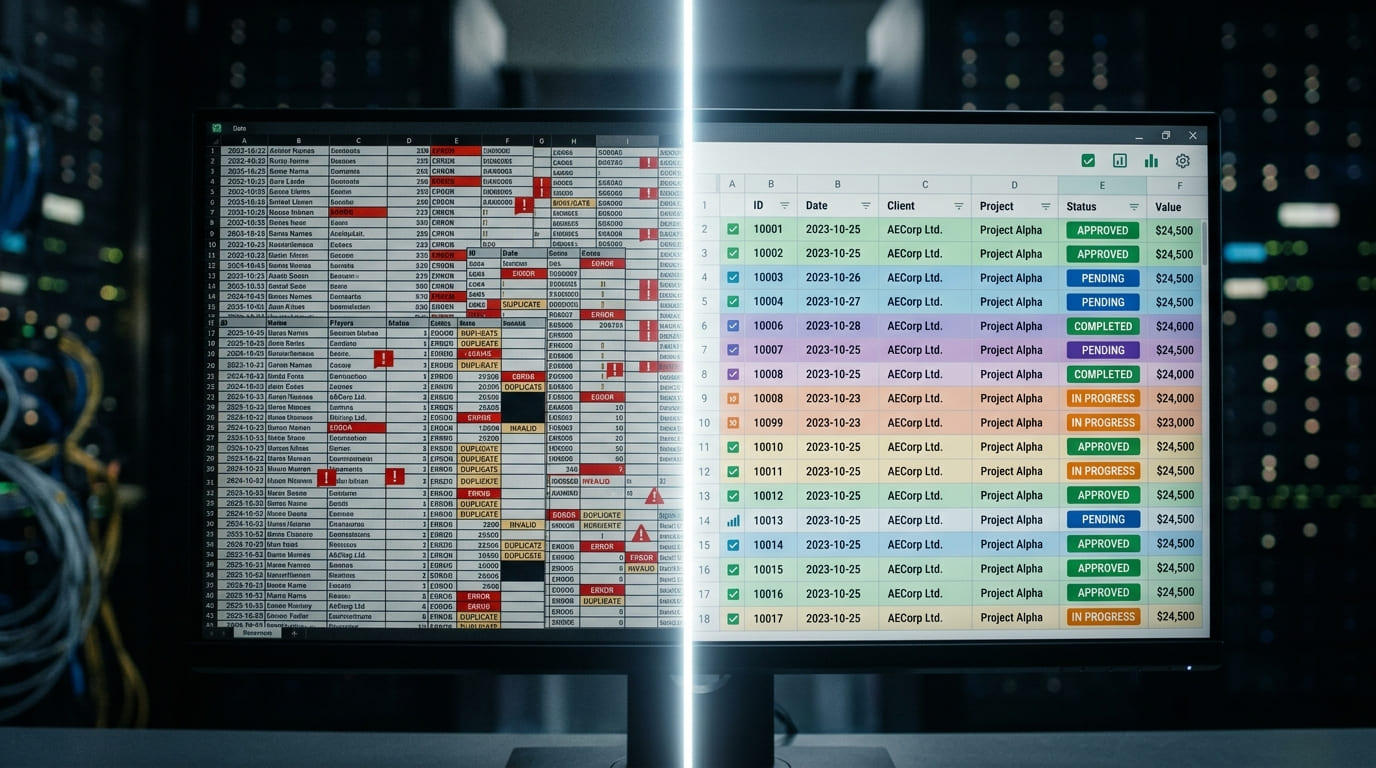 Data cleaning and training-data pipeline engineering